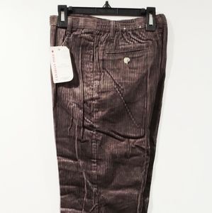 NWT Canadian Sport Pants Corduroy Iron Gray Chino